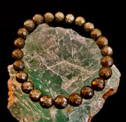 Prosper in Purpose – Pyrite Polyhedral Bracelet