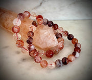 Ignite Within - Fire Quartz (Hematoid Quartz) Bracelet