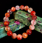 Ignite Within - Fire Quartz (Hematoid Quartz) Bracelet