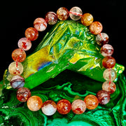 Ignite Within - Fire Quartz (Hematoid Quartz) Bracelet