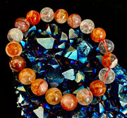 Ignite Within - Fire Quartz (Hematoid Quartz) Bracelet