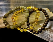 ✨ Abundance & Prosperity Intention Bracelet Set
