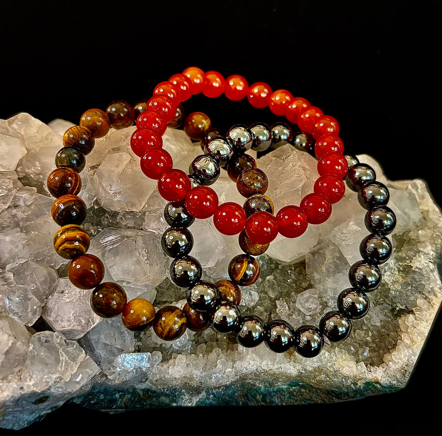 💪 Confidence & Courage Intention Bracelet Set