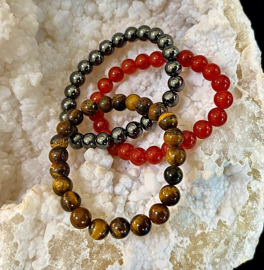💪 Confidence & Courage Intention Bracelet Set