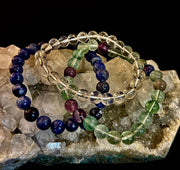 🧠 Focus & Clarity Intention Bracelet Set