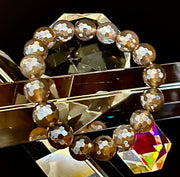 I Feel So Free - Mystic Agate 12mm Faceted Bracelet