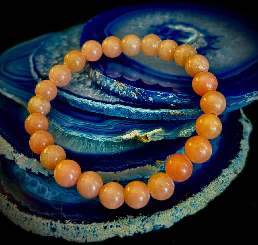 🌸 Be Gentle With Yourself - Natural Pink Opal Bracelet | Available in 6mm & 8mm