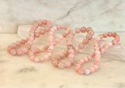 🌸 Be Gentle With Yourself - Natural Pink Opal Bracelet | Available in 6mm & 8mm