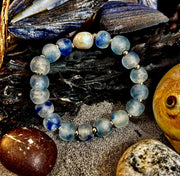 🌊 African Sea Glass Collection - Handcrafted African Fused Glass Bracelets