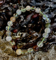 Garden Within Bracelet - Garden Quartz (Lodolite) Bracelet