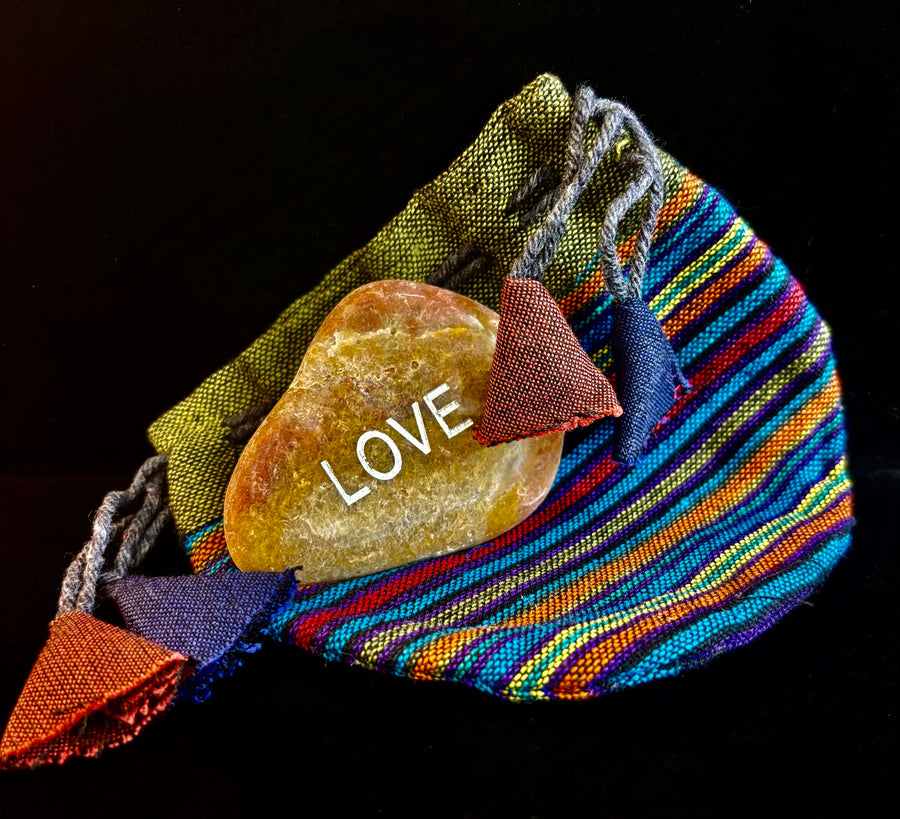 Intention Energy Stones – Engraved River Rock Collection (Larger sized, and gift bagged!)