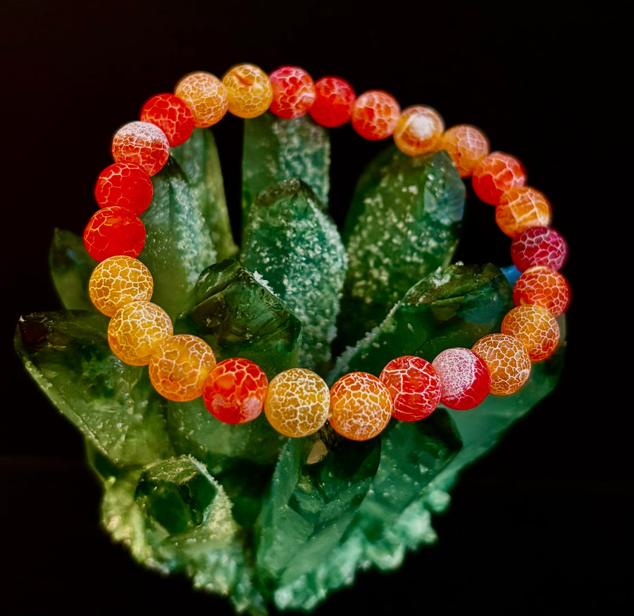 Fire Agate Bracelets (4 Wicked Fabulous Colors!)