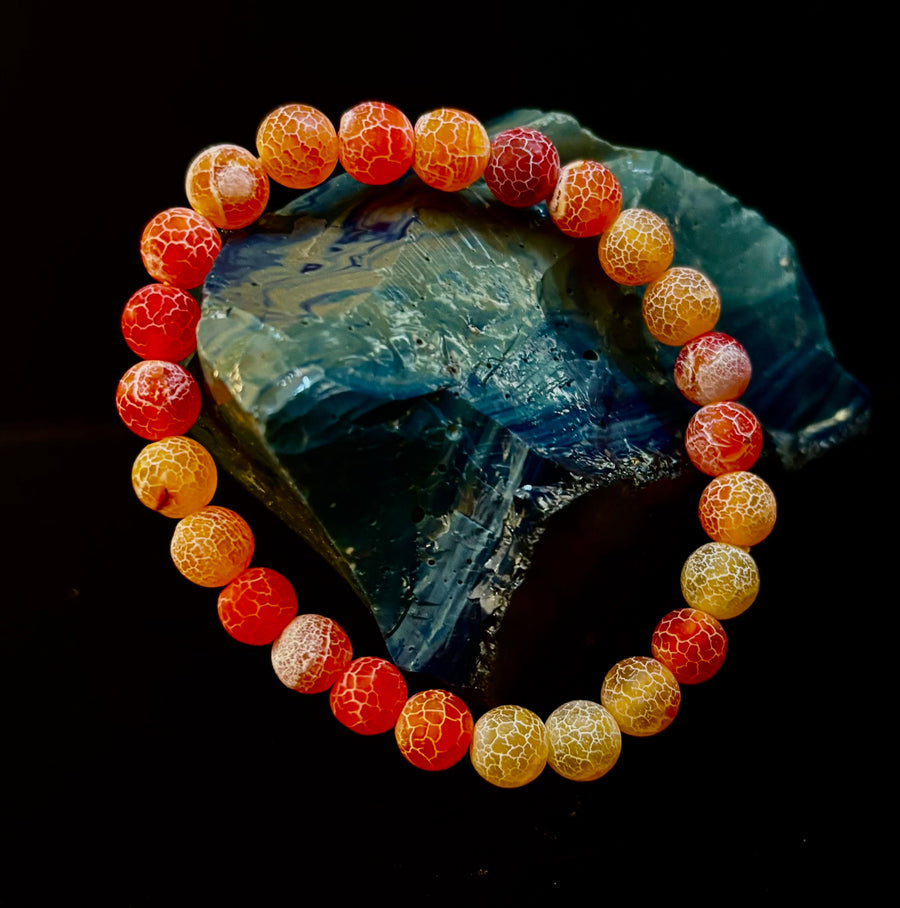 Fire Agate Bracelets (4 Wicked Fabulous Colors!)