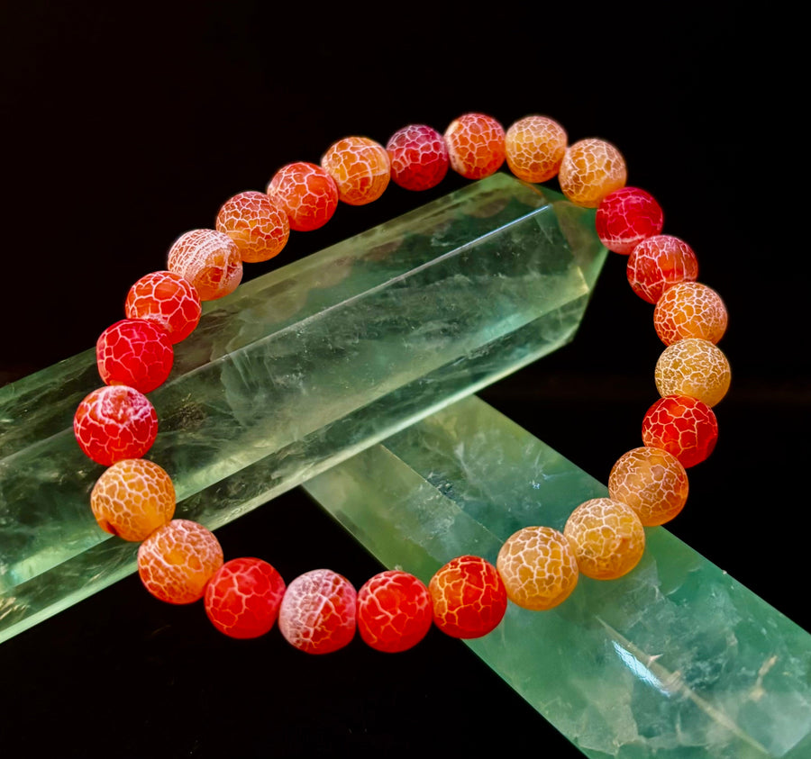 Fire Agate Bracelets (4 Wicked Fabulous Colors!)