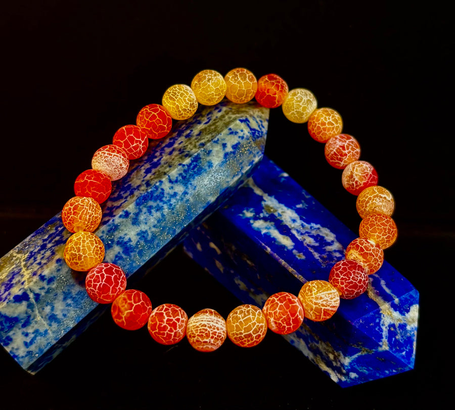 Fire Agate Bracelets (4 Wicked Fabulous Colors!)