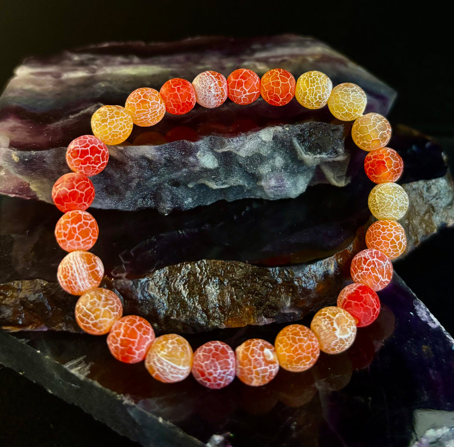 Fire Agate Bracelets (4 Wicked Fabulous Colors!)