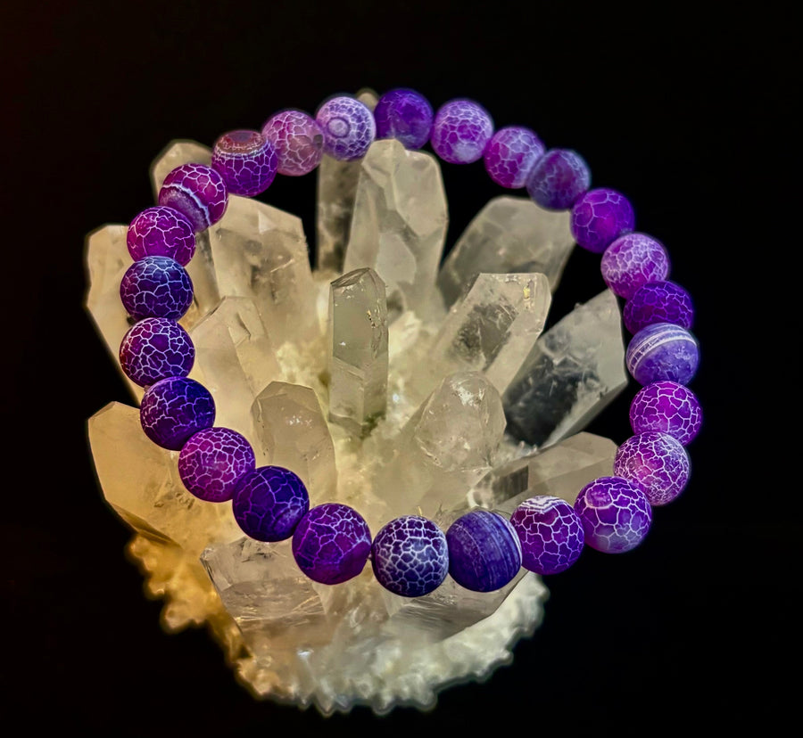 Fire Agate Bracelets (4 Wicked Fabulous Colors!)