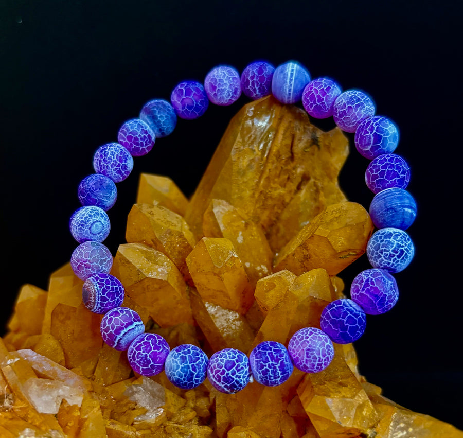 Fire Agate Bracelets (4 Wicked Fabulous Colors!)