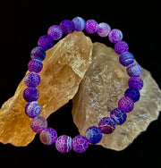 Fire Agate Bracelets (4 Wicked Fabulous Colors!)
