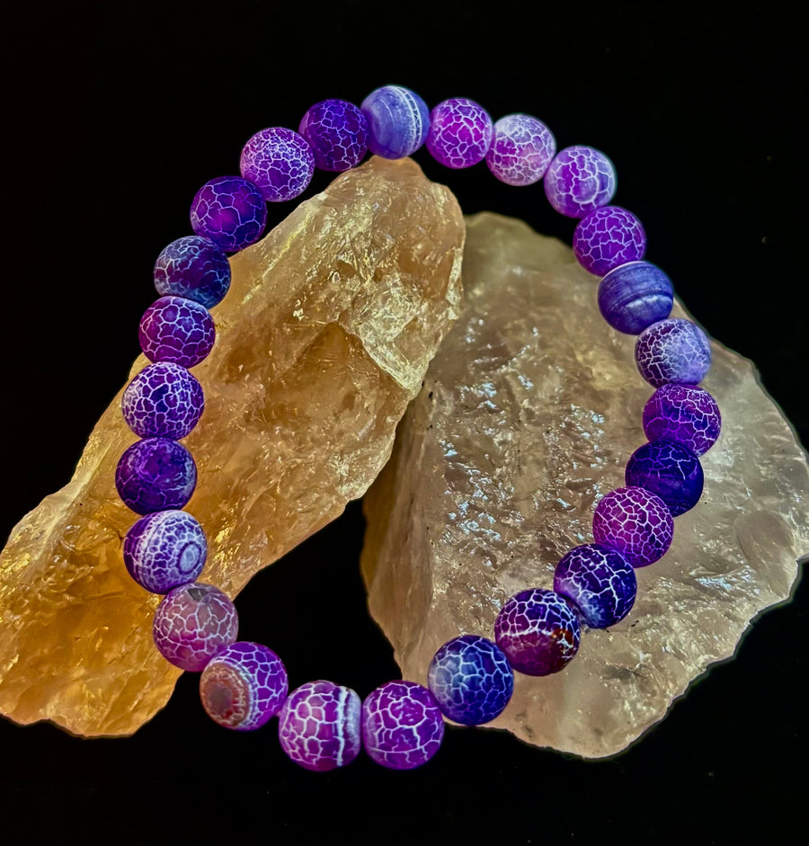 Fire Agate Bracelets (4 Wicked Fabulous Colors!)