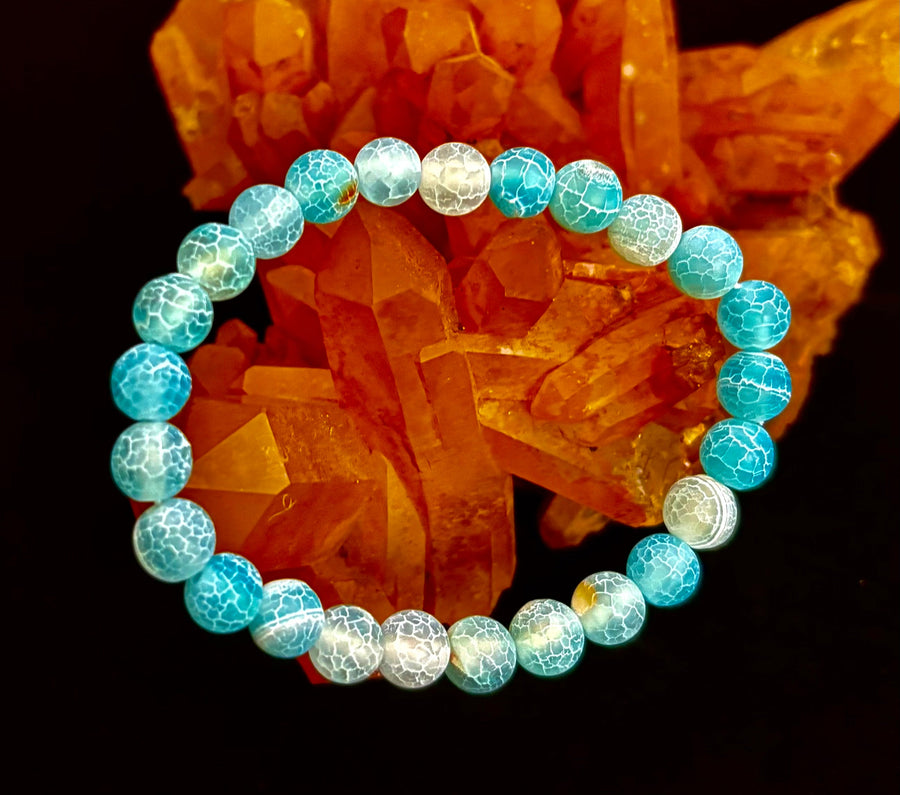 Fire Agate Bracelets (4 Wicked Fabulous Colors!)