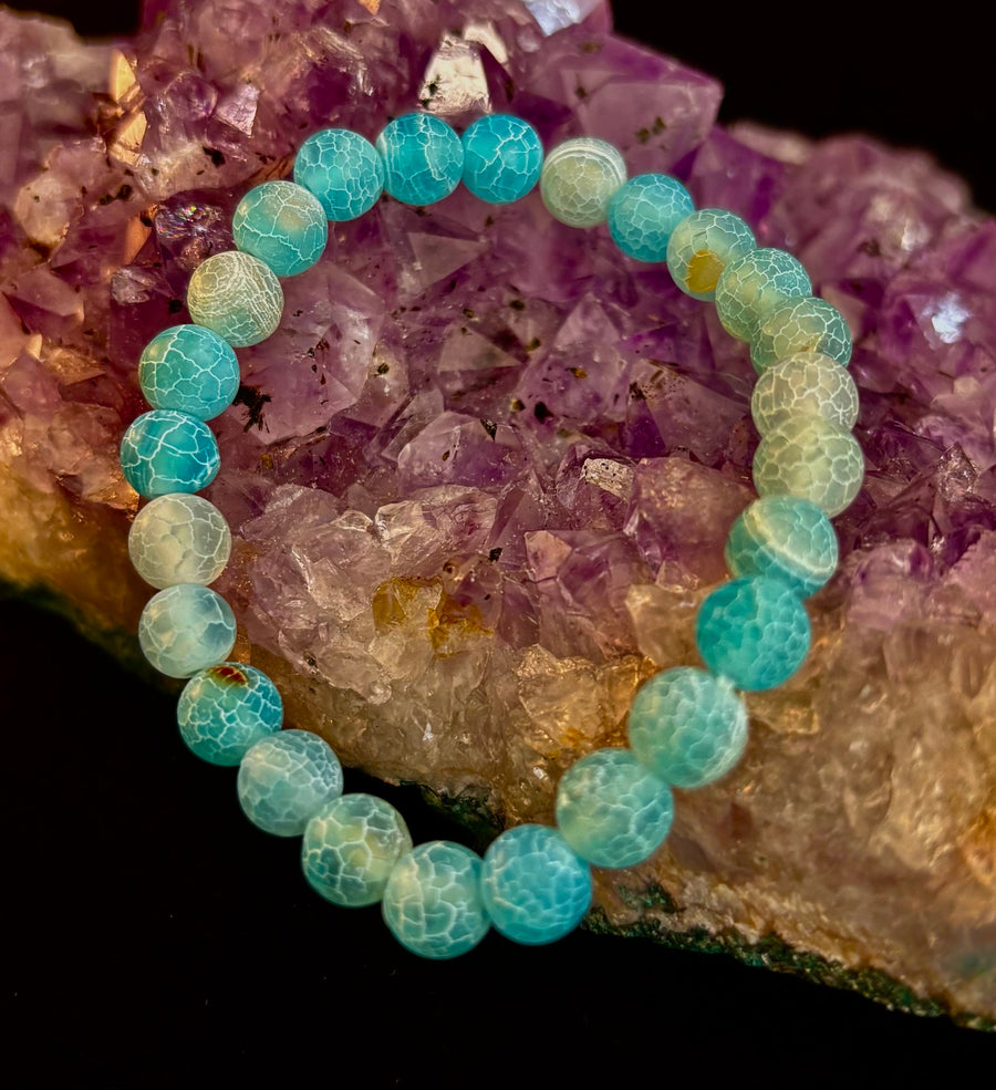 Fire Agate Bracelets (4 Wicked Fabulous Colors!)