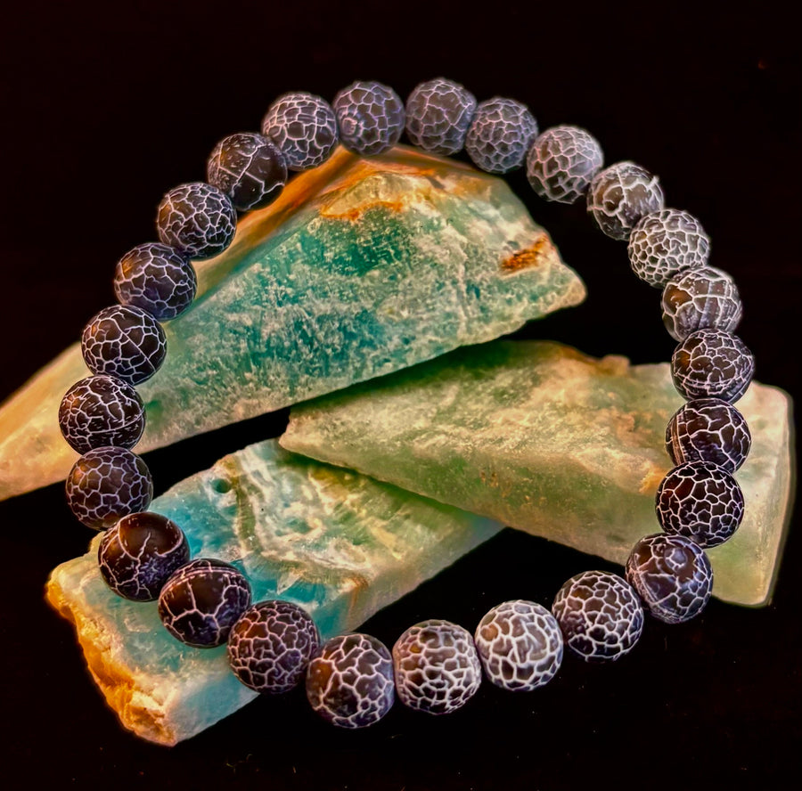 Fire Agate Bracelets (4 Wicked Fabulous Colors!)
