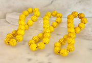 Solar Radiance Yellow Howlite Bracelet (12mm)