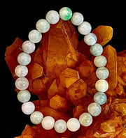 🌿 New Horizons - Natural Burma Jade (Jadeite) 8mm Stretch Bracelet