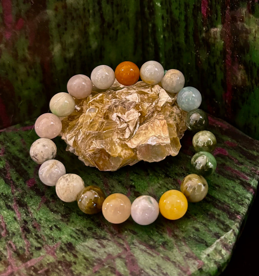 Imperial Harmony Burma Jade Bracelet (Natural Burma Jade | Limited Small Batch | Small Wrists)