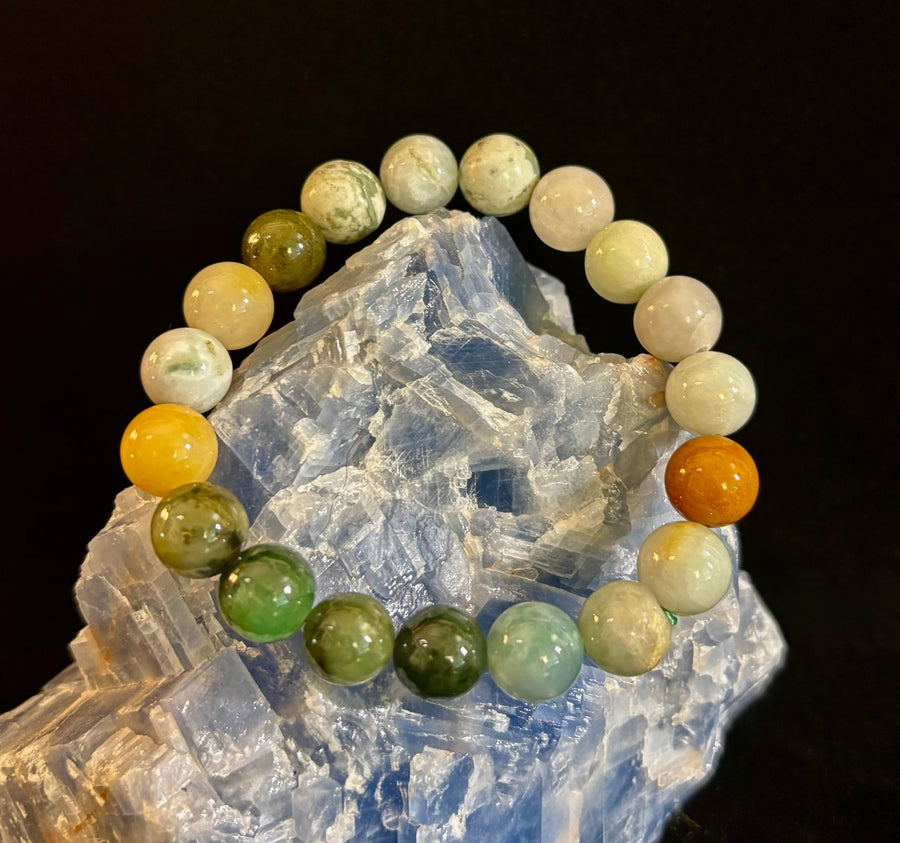 Imperial Harmony Burma Jade Bracelet (Natural Burma Jade | Limited Small Batch | Small Wrists)