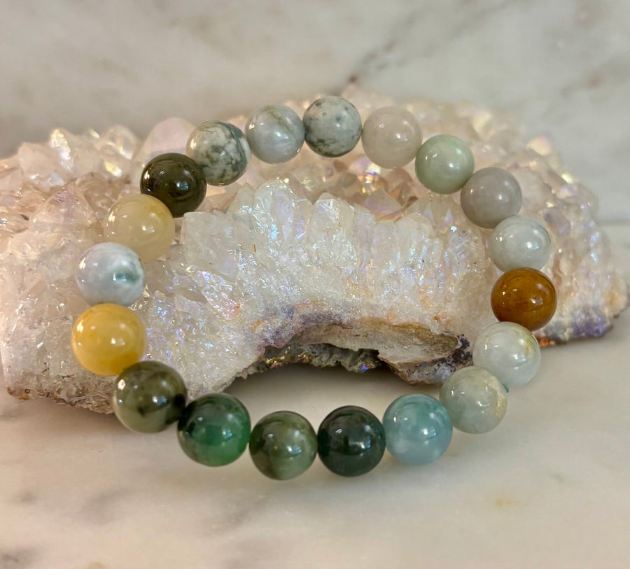 Imperial Harmony Burma Jade Bracelet (Natural Burma Jade | Limited Small Batch | Small Wrists)