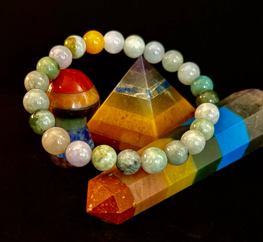 Imperial Harmony Burma Jade Bracelet (Natural Burma Jade | Limited Small Batch | Small Wrists)