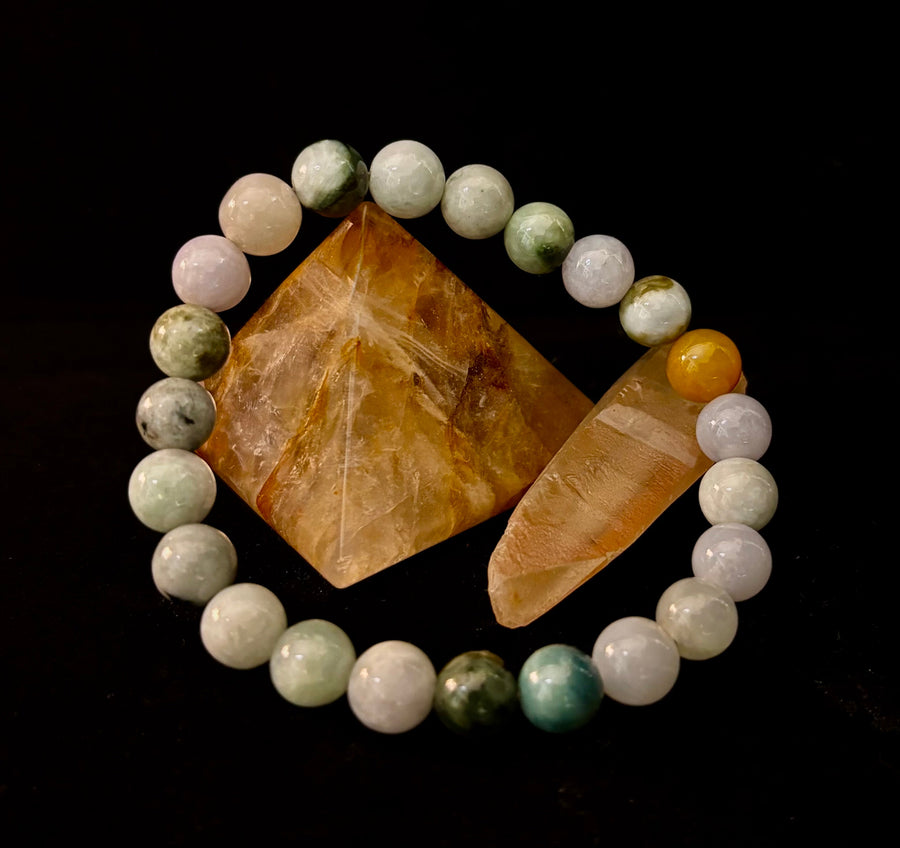 Imperial Harmony Burma Jade Bracelet (Natural Burma Jade | Limited Small Batch | Small Wrists)