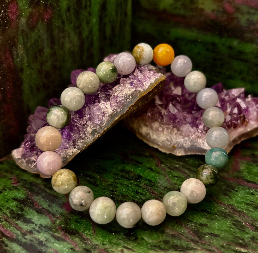Imperial Harmony Burma Jade Bracelet (Natural Burma Jade | Limited Small Batch | Small Wrists)