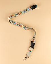 You Are Safe With Me Lanyard