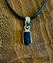Raw Moldavite Pendant Necklace - Cosmic Transformation