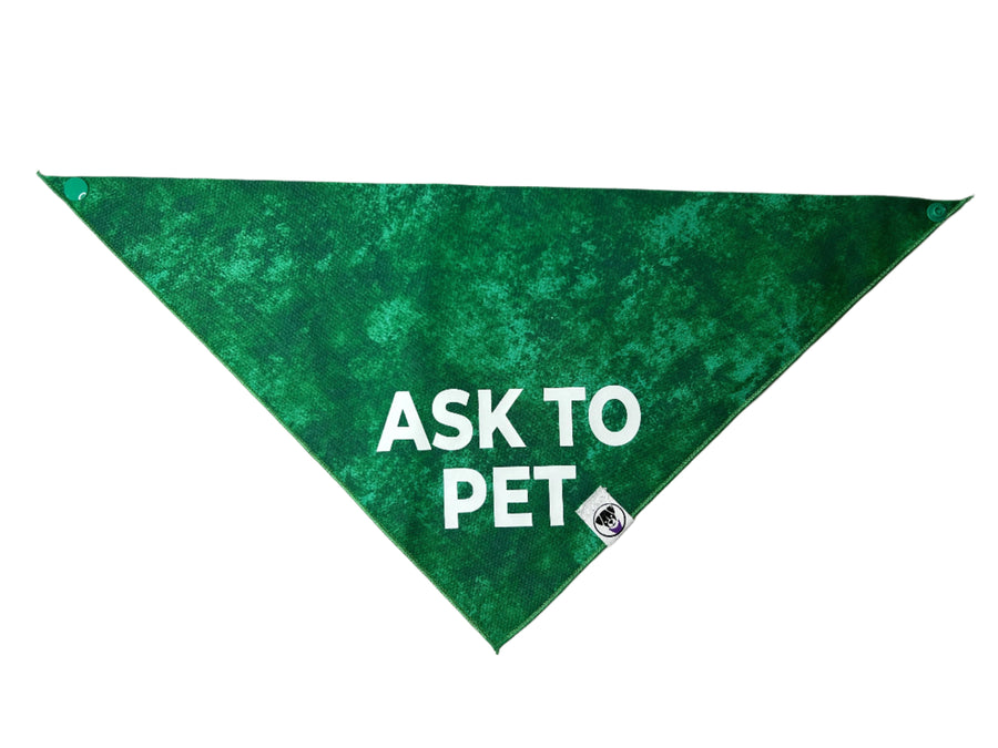 Ask To Pet Bandana