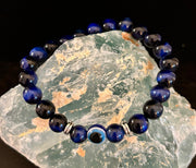 Evil Eye Style Beaded Bracelets – Handmade Natural Stone Protection