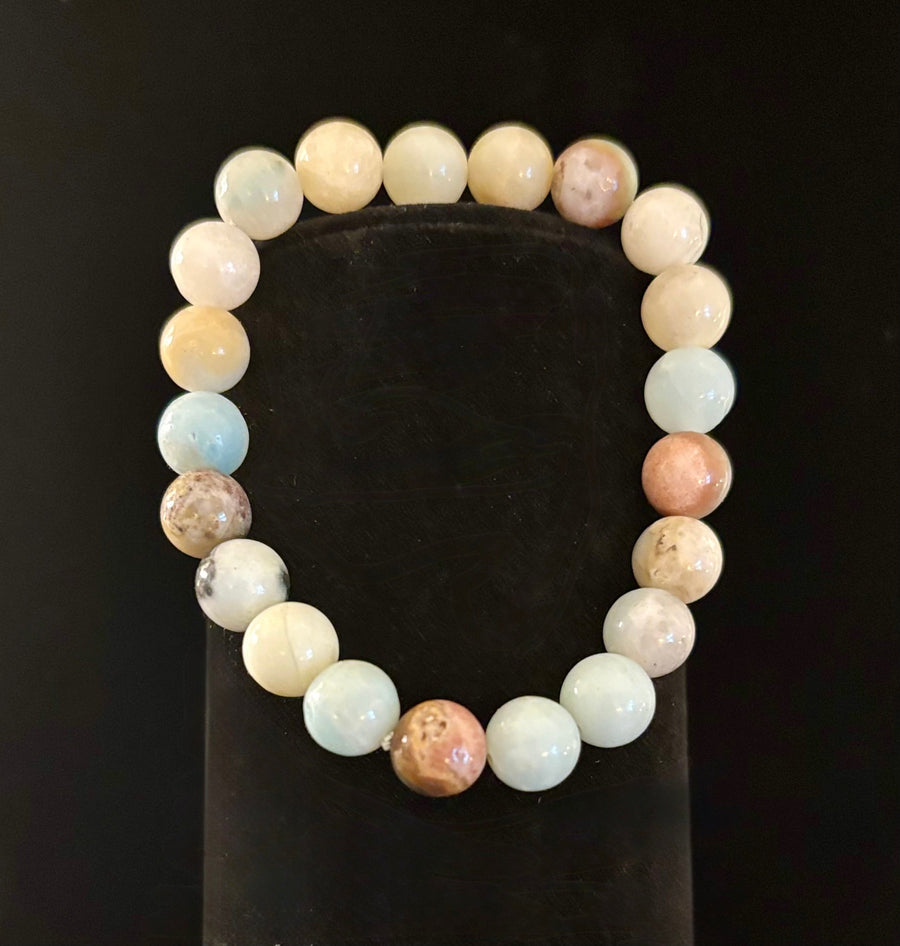 Amazonite Bracelet – Calm, Coastal Energy in Every Bead