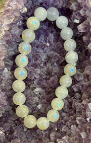 Moonstone Beaded Bracelet