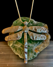 🐉 Dragonfly Pendant Necklace – Embrace Change, Fly Fierce