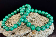 Malachite Bead Bracelet – Transformation and Protection