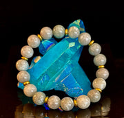 Zen Jade Adventure Bracelet – 10mm Natural Jade for Large Wrists
