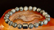 Earth Energy Collection – 6 Choices - Natural Stone & Magnetic Bead Bracelets for Medium to Large Wrists