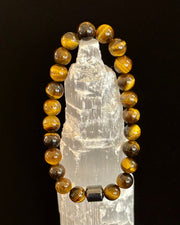 Earth Energy Collection – 6 Choices - Natural Stone & Magnetic Bead Bracelets for Medium to Large Wrists