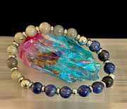Sodalite & Labradorite Energy Bracelet – Confidence, Clarity & Protection
