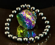 Black Obsidian Beaded Bracelet – Grounding, Protection & Inner Peace