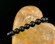 Jet Bracelet – Energy Cleanser, Emotional Healer & Lightweight Protection (Medium Wrists)