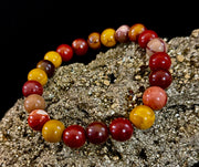 Mookaite Bracelet – Inner Strength, Grounded Energy & Vitality (Medium-Large Wrists)
